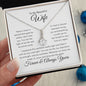 To My Beautiful Wife Alluring Beauty Necklace | You and I Are the Same ❤️🥰