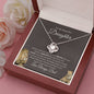 To My Daughter Love Knot Necklace | I'm Always Rooting for You ❤️
