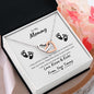 To My Mommy Interlocking Heart Necklace | Until I Can Meet You πΆπ½π€