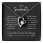 To My Soulmate Forever Love Necklace | I Can't Live Without You ❤️😘