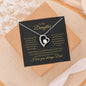 To My Daughter Forever Love Necklace | Proudest Dad π€π