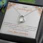 To My Granddaughter Forever Love Necklace | Wrapped in a Warm Hug ๐
