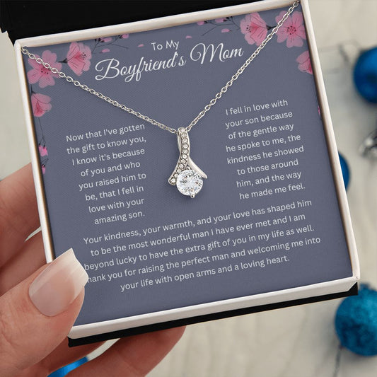 To My Boyfriend's Mom Alluring Beauty Necklace | It's Because of You 🥰🤲🏼
