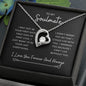 To My Soulmate Forever Love Necklace | I Can't Live Without You ❤️😘
